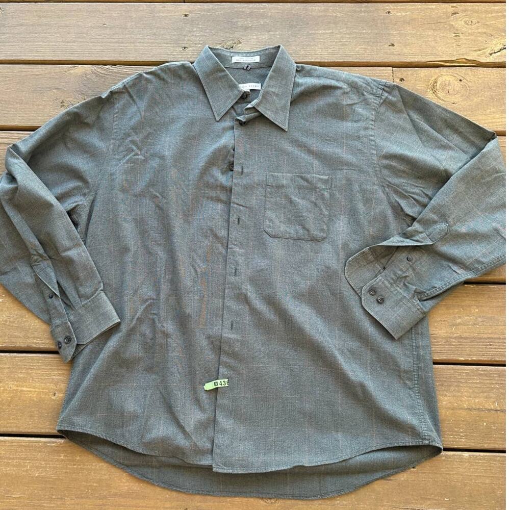 Men's Geoffrey Beene Cotton Plaid Button Down